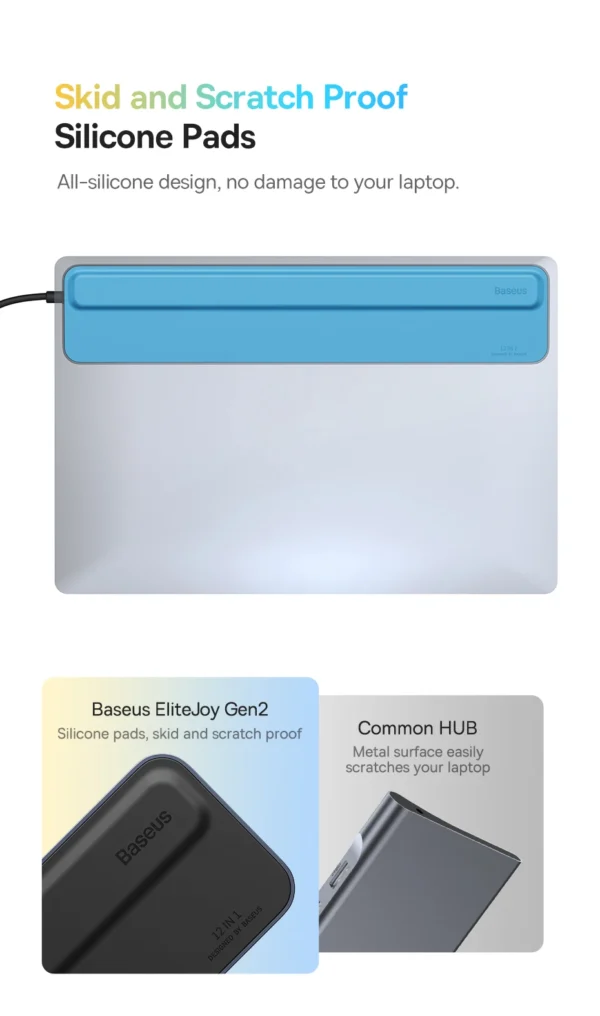 Hub USB C 11/12 em 1 EliteJoy Ger2 - Imagem 14