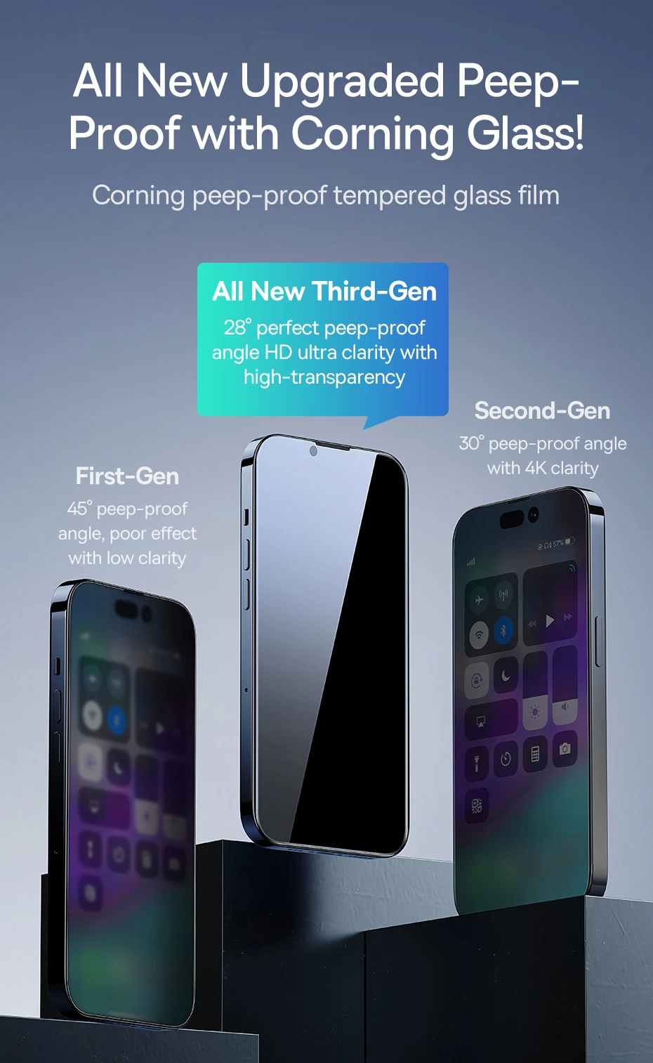 Película de Vidro Temperado para iPhone - Imagem 13