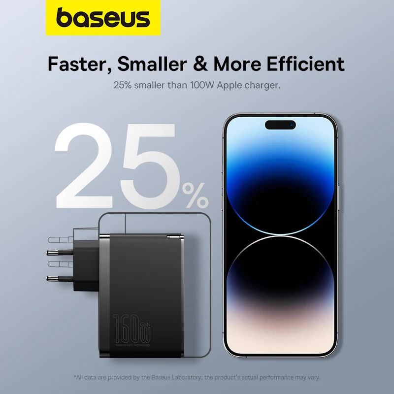 Kit Carregador Turbo 160W USB e Tipo C + Cabo USB C - Imagem 5