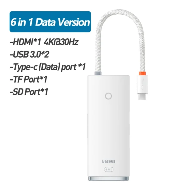6 em 1 Dados Branco