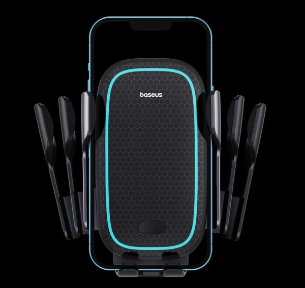 Suporte Veicular Elétrico com Carregamento Sem Fio 15W - Imagem 17
