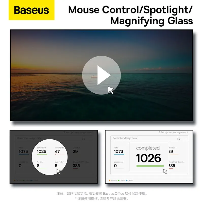 Apresentador Sem Fio com Controle Remoto e Laser - Imagem 6