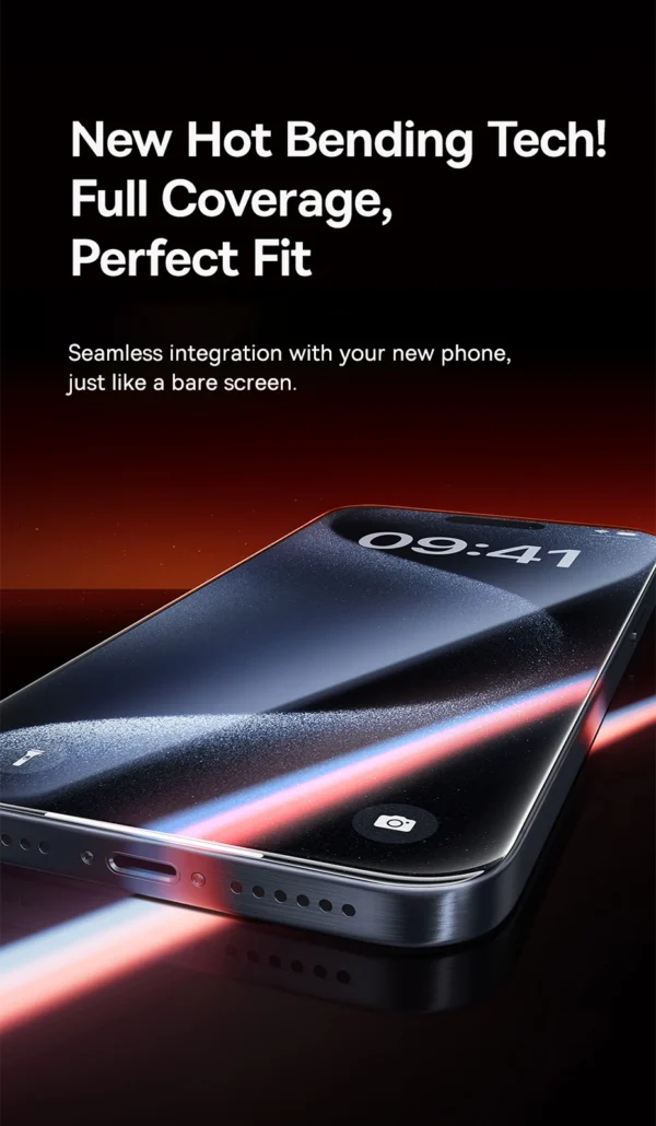 Película Protetora 3D Curvo Corning para iPhone 15 e 16 - Imagem 10