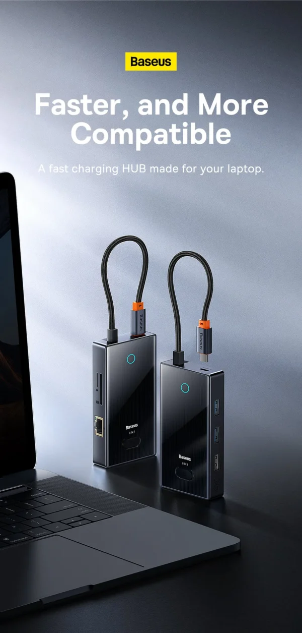 Hub Adaptador USB C 8 em 1 Pioneer Joy - Imagem 7