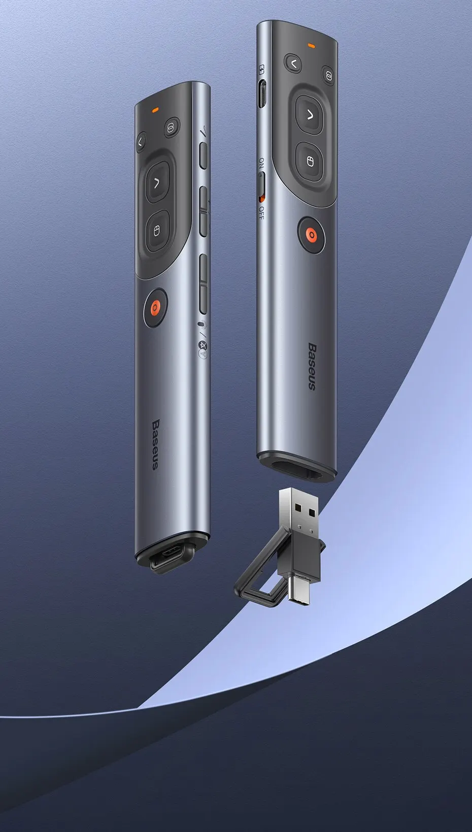 Apresentador Sem Fio com Controle Remoto e Laser - Imagem 7