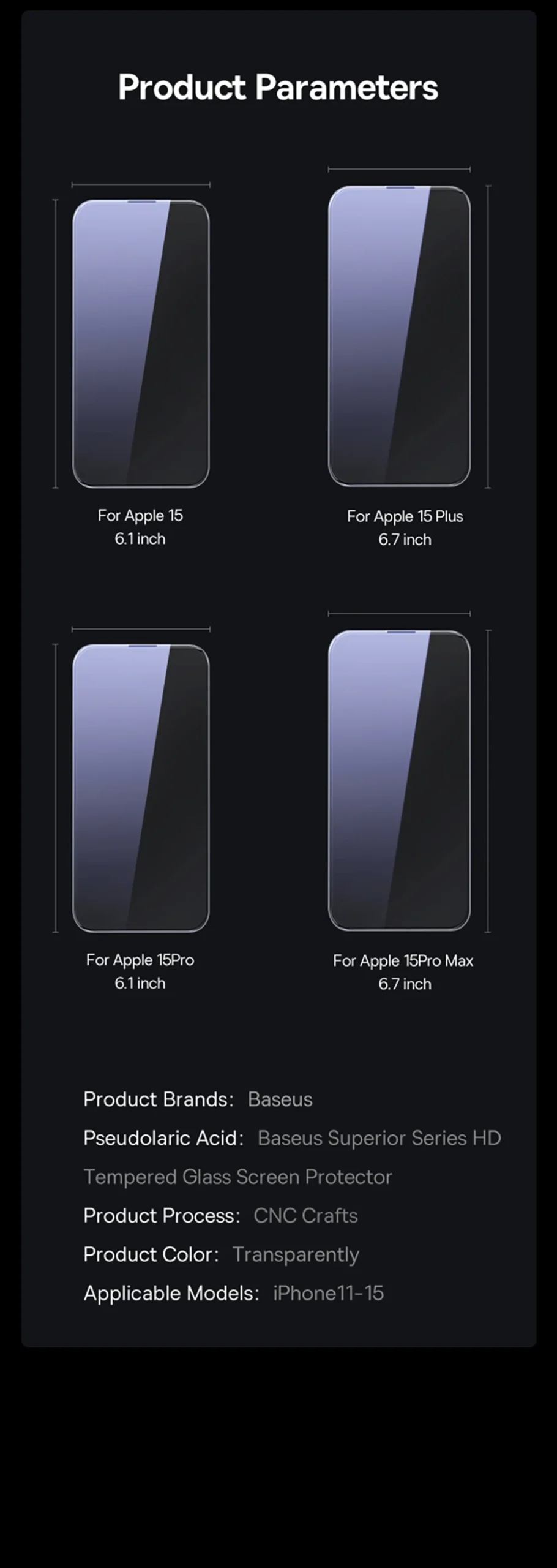 Película Protetora para iPhone 16 - Imagem 9