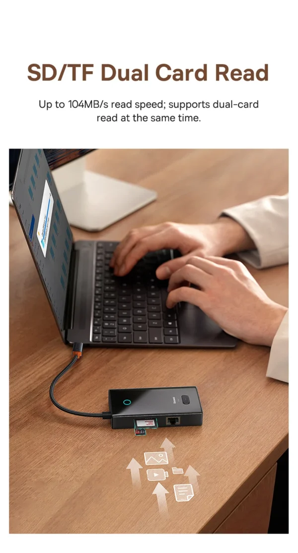 Hub Adaptador USB C 8 em 1 Pioneer Joy - Imagem 18