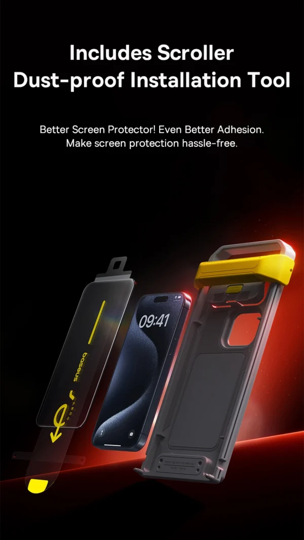 Película Protetora 3D Curvo Corning para iPhone 15 e 16 - Imagem 15