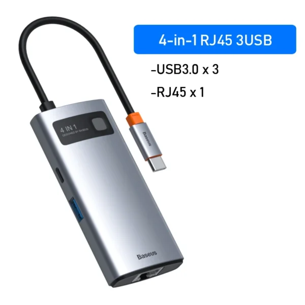 3 x USB e RJ45
