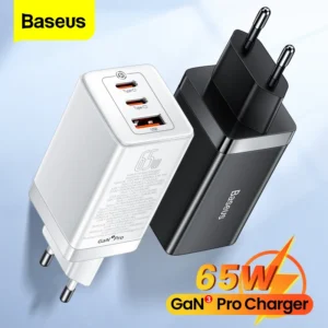 Carregador 65W GaN2 Porta Dupla USB Tipo C