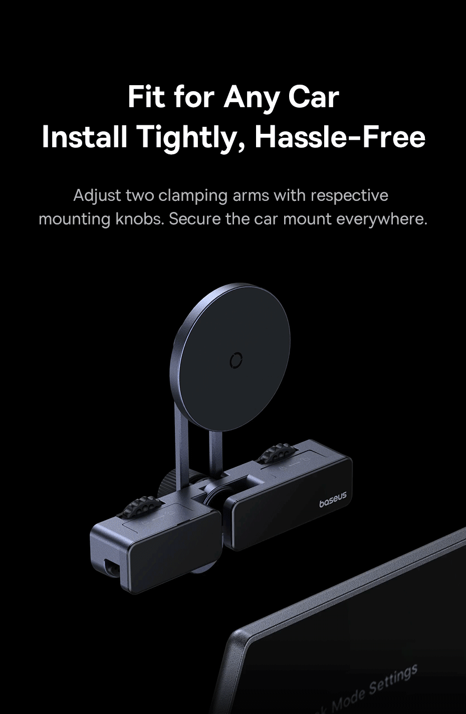 Suporte Magnético Veicular MaxView para Multimídia - Imagem 15