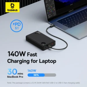 Power Bank 140W 24000mAh Adaman
