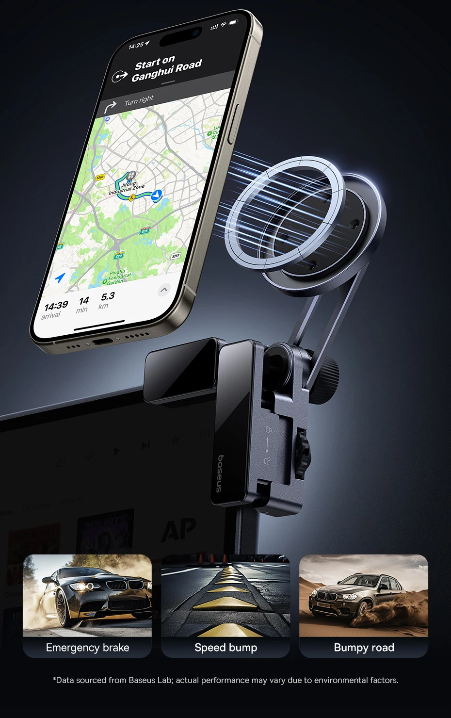 Suporte Magnético Veicular MaxView para Multimídia - Imagem 19