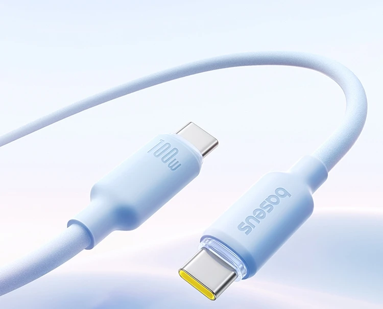 Cabo USB C 100W Silicone Espumado - Imagem 7
