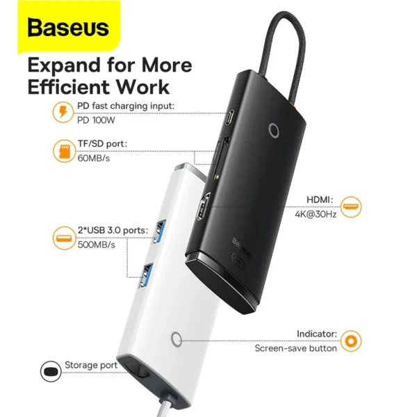 HUB USB C 4K com HDMI - Imagem 17
