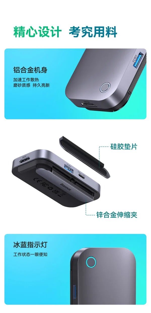 Hub Adaptador USB C PadJoy - Imagem 21