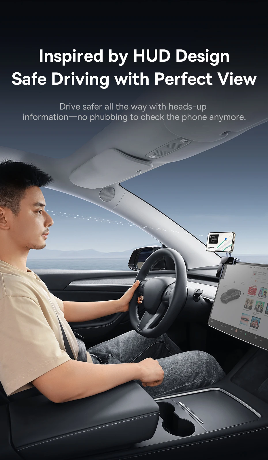 Suporte Magnético Veicular MaxView para Multimídia - Imagem 17