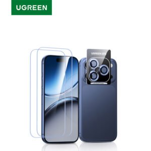 Kit Película Protetora + Protetor de Lente UGREEN para iPhone 17