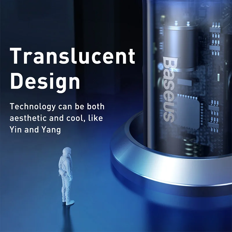 Carregador Veicular 65W Carregamento Rápido 4.0 PD - Imagem 4