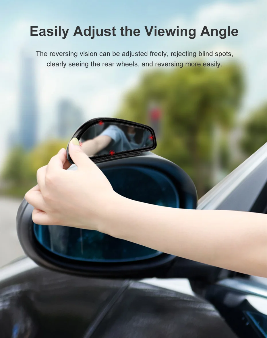 Espelho Retrovisor Auxiliar Automotivo Antiembaçante - Imagem 10