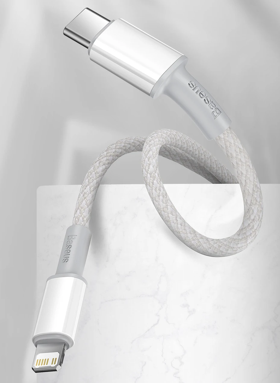 Kit 2 Cabos USB C Lightning PD 20W Carregamento Rápido - Imagem 15