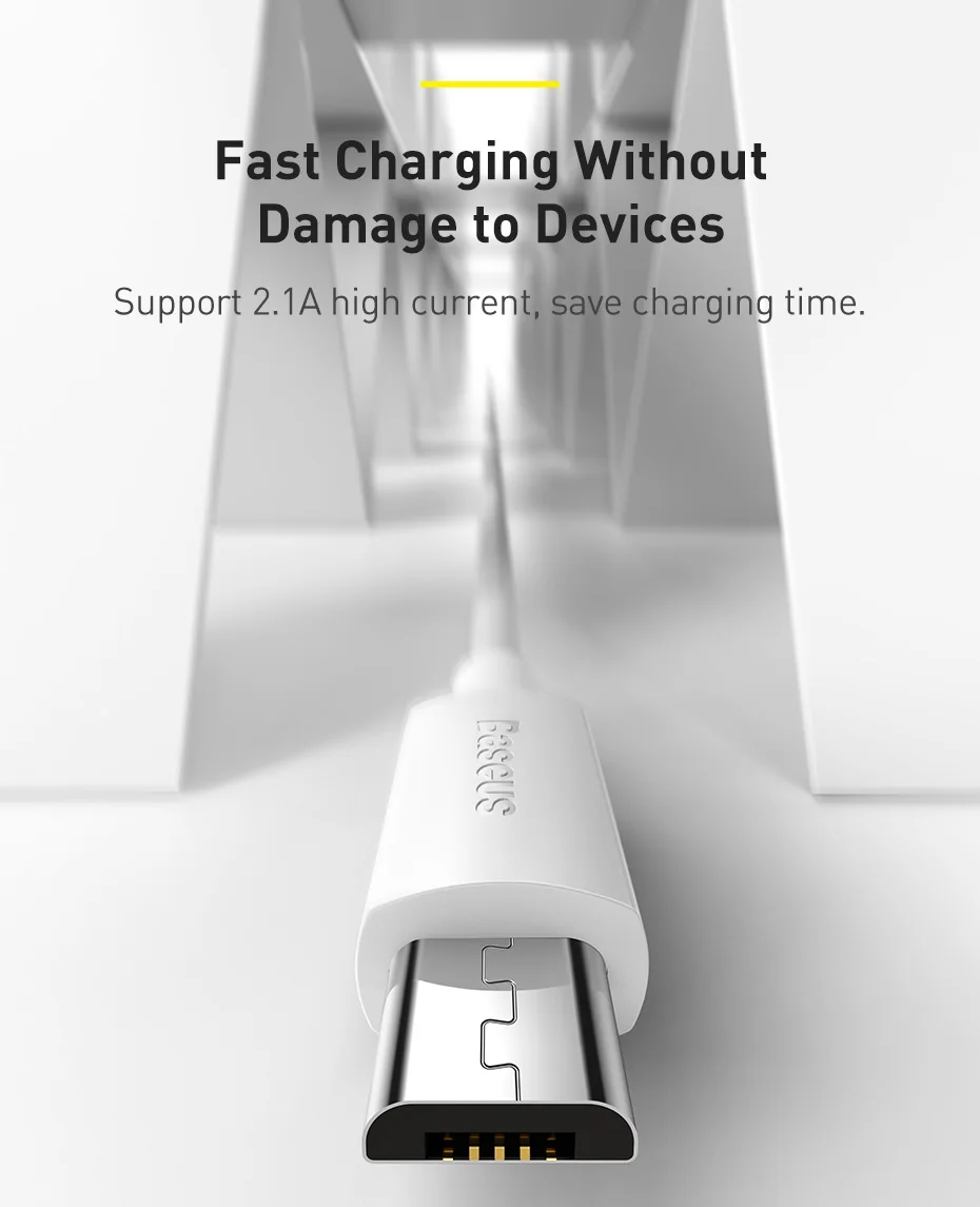 Kit 2 Cabos Micro USB 2.1A 1,5m - Imagem 8