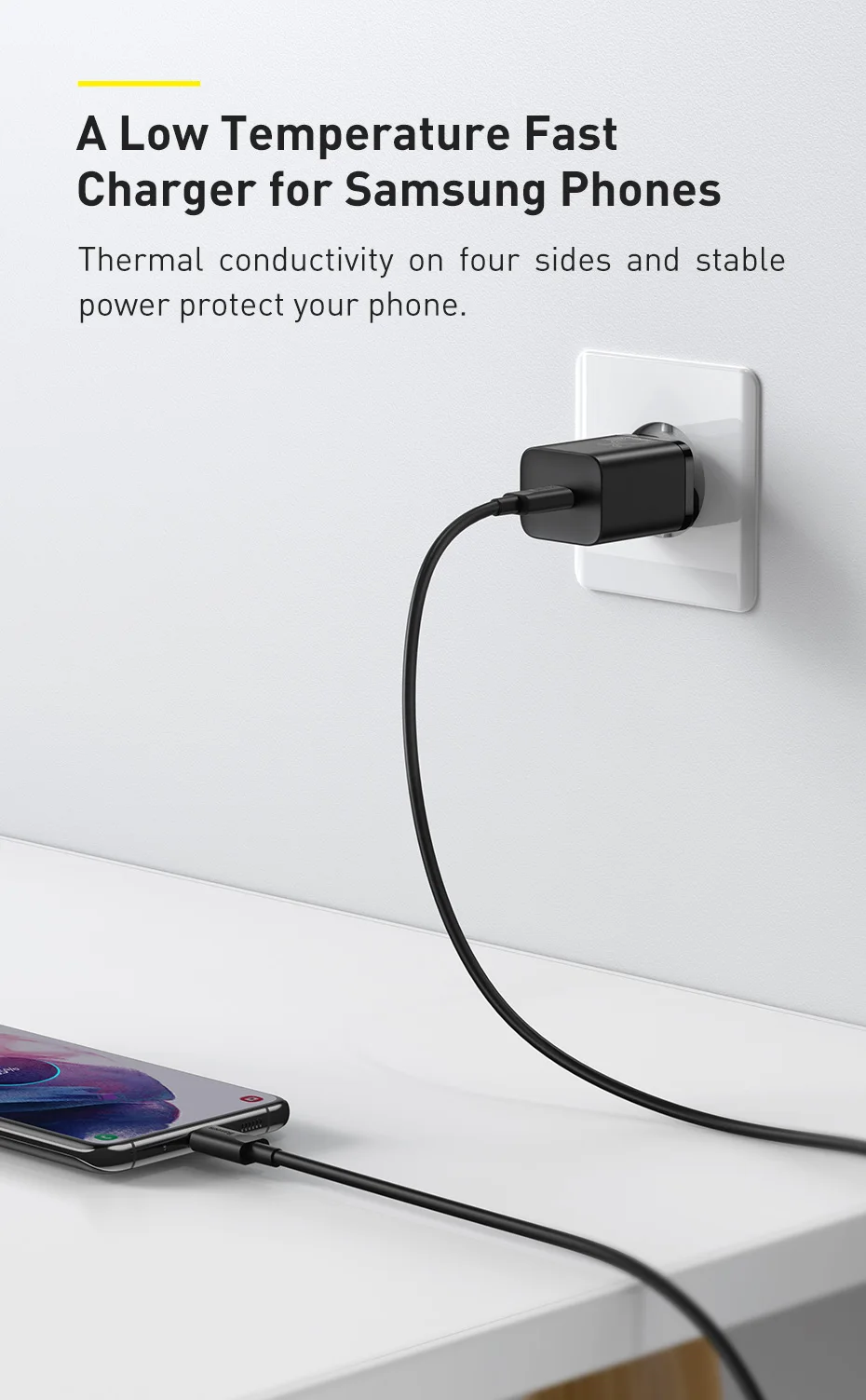 Kit Carregador 25W Mini Turbo com Cabo USB C - Imagem 8