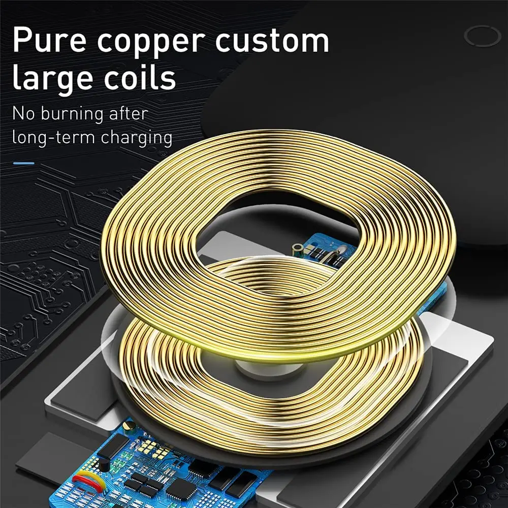 Carregador Portátil Sem Fio com Suporte Vertical e Horizontal 15W - Imagem 10