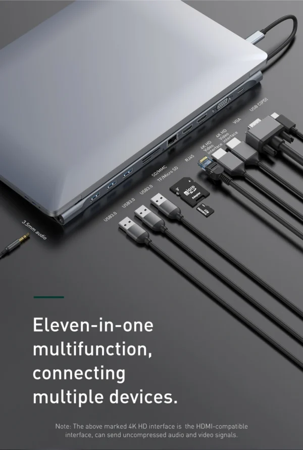 Hub USB C 10/11 em 1 - Imagem 9