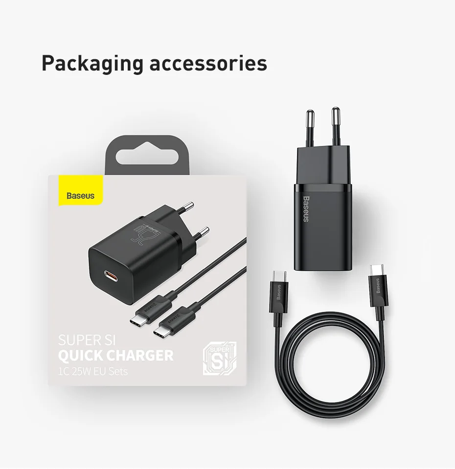 Kit Carregador 25W Mini Turbo com Cabo USB C - Imagem 20