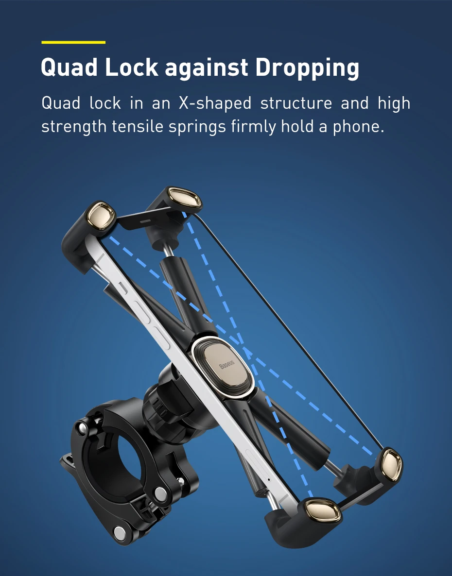 Suporte universal de telefone para bicicleta - Imagem 8