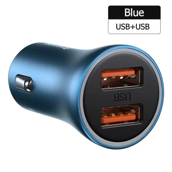 Azul Duplo USB A