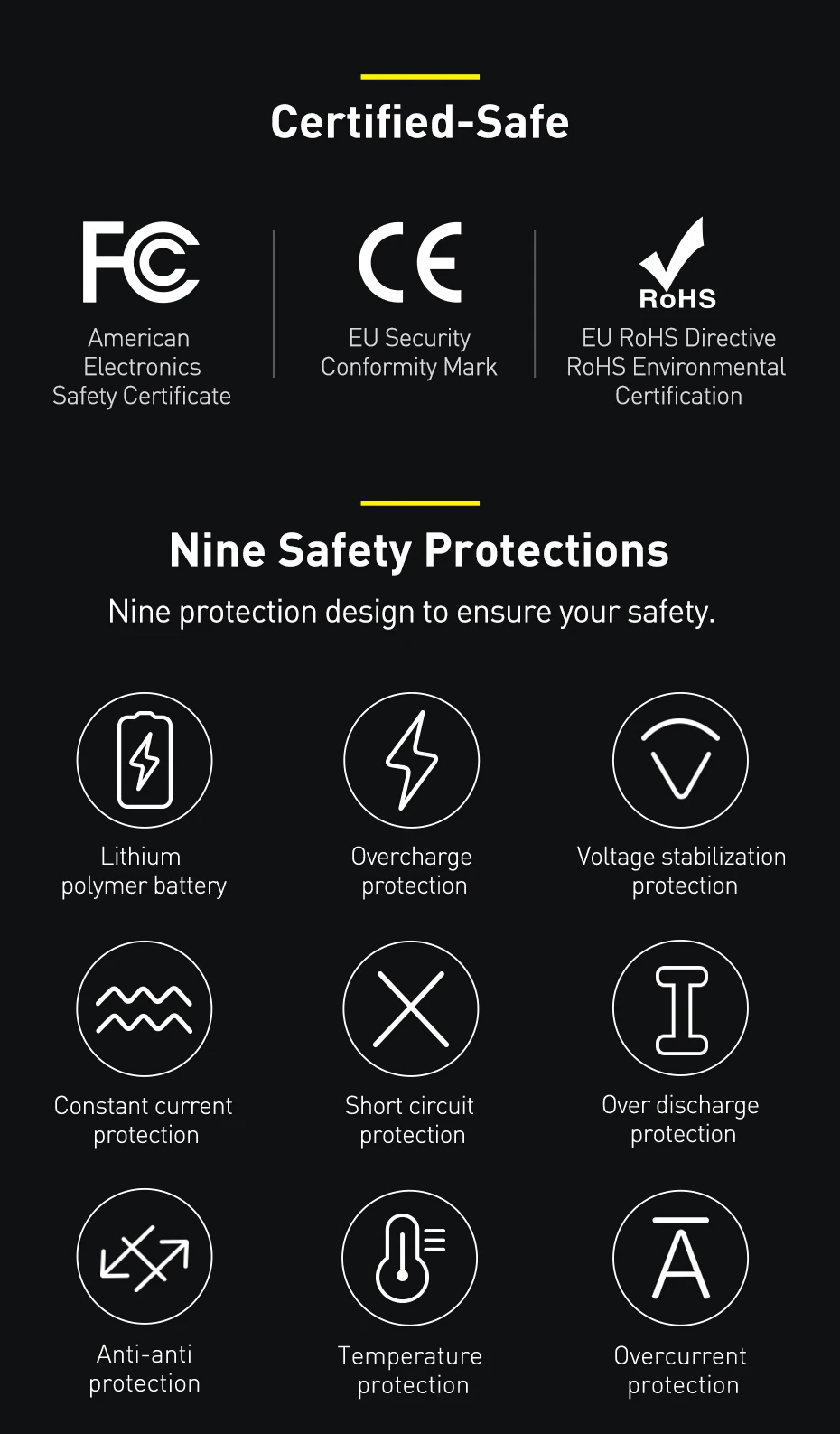 Auxiliar de Partida de Emergência com Display 10000mAh 1000A - Imagem 6