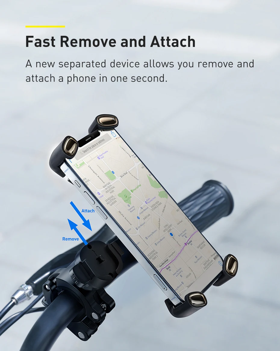 Suporte universal de telefone para bicicleta - Imagem 10