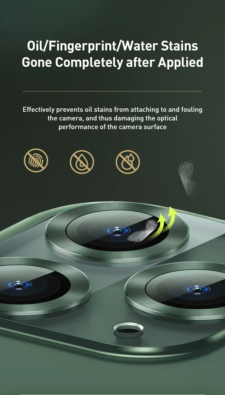 Protetor de lente de câmera traseira para iPhone 11 - Imagem 17