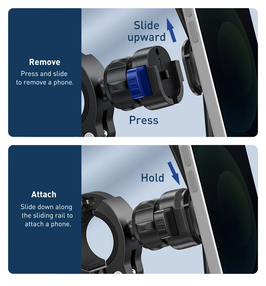 Suporte universal de telefone para bicicleta - Imagem 11