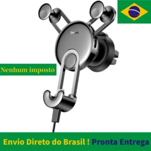 Suporte Veicular com Cabo Lightning ou Tipo-C - Modelo do Cabo: Lightning