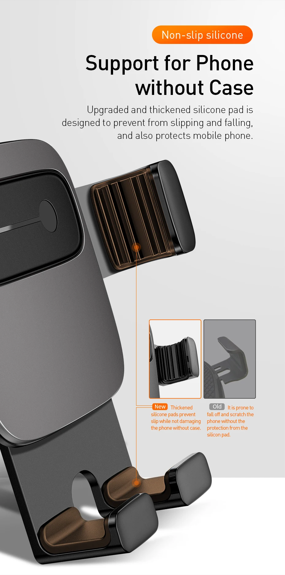 Suporte para telefone Baseus gravidade - Imagem 17