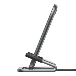 Carregador Portátil Sem Fio com Suporte Vertical e Horizontal 15W