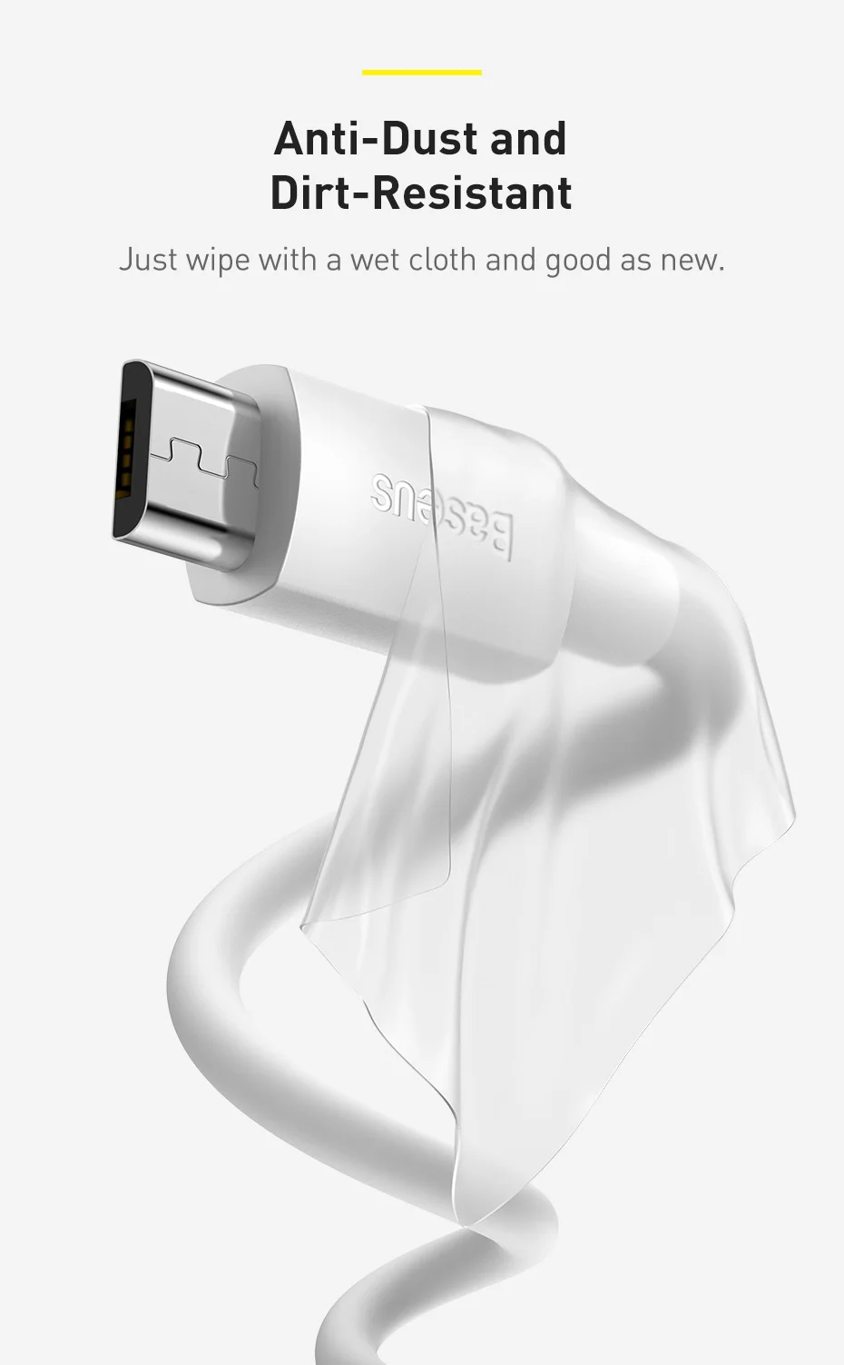 Kit 2 Cabos Micro USB 2.1A 1,5m - Imagem 16