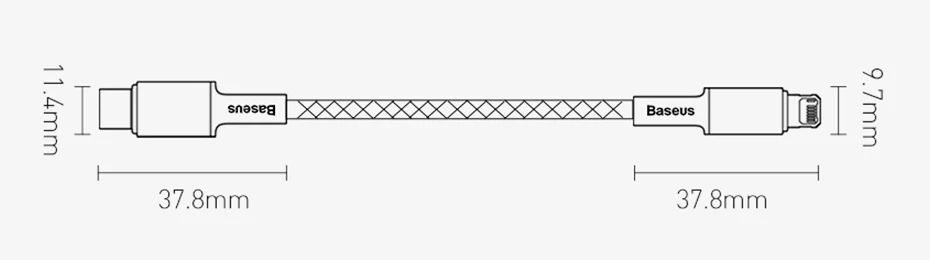 Kit 2 Cabos USB C Lightning PD 20W Carregamento Rápido - Imagem 22