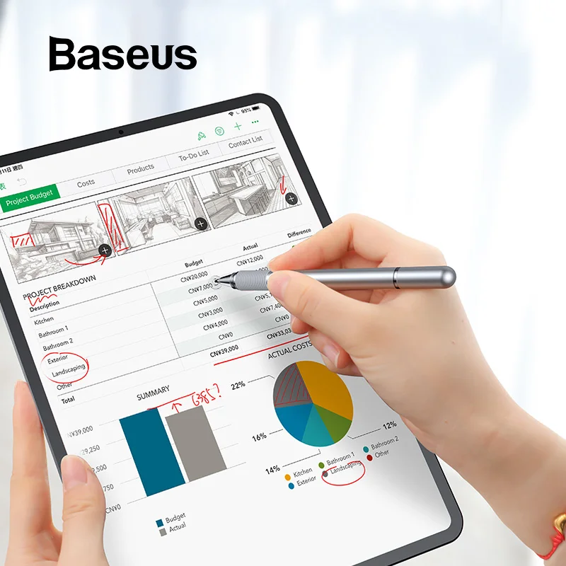 Caneta Capacitiva Baseus para Touch Screen - Imagem 20