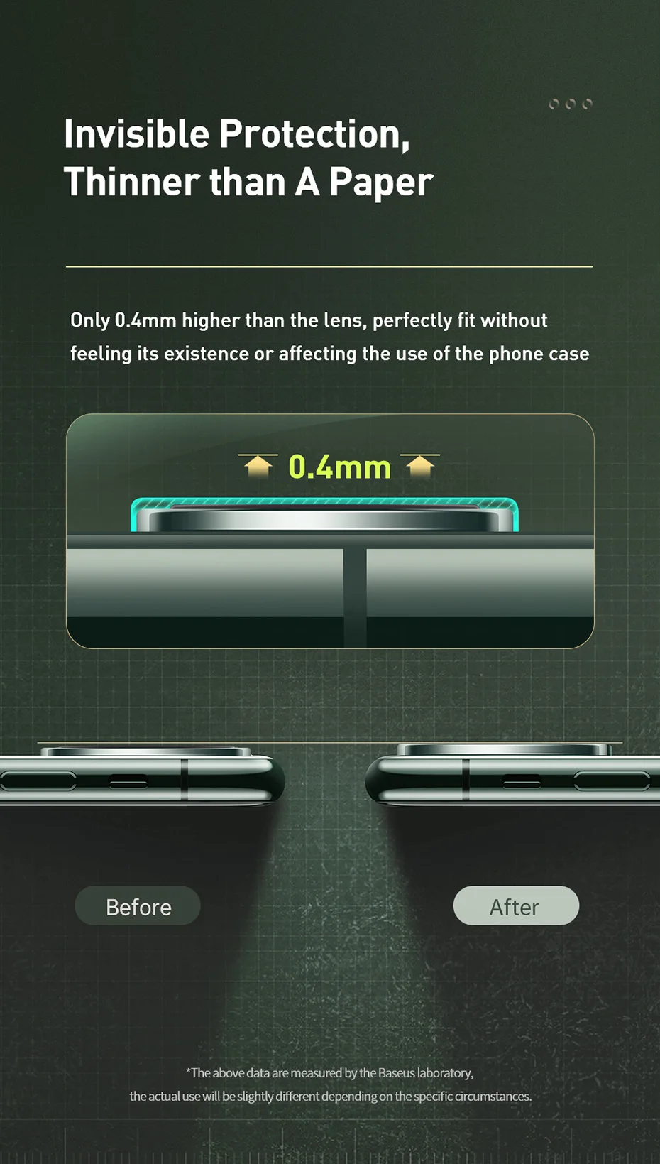 Protetor de lente de câmera traseira para iPhone 11 - Imagem 13