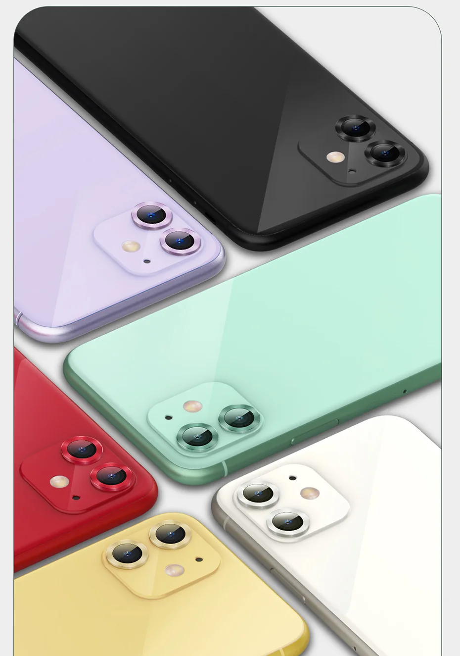 Protetor de lente de câmera traseira para iPhone 11 - Imagem 22