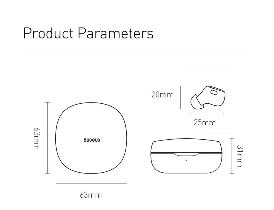 Fone de Ouvido Sem Fio WM01 Plus Bluetooth 5.0 com Display - Imagem 20