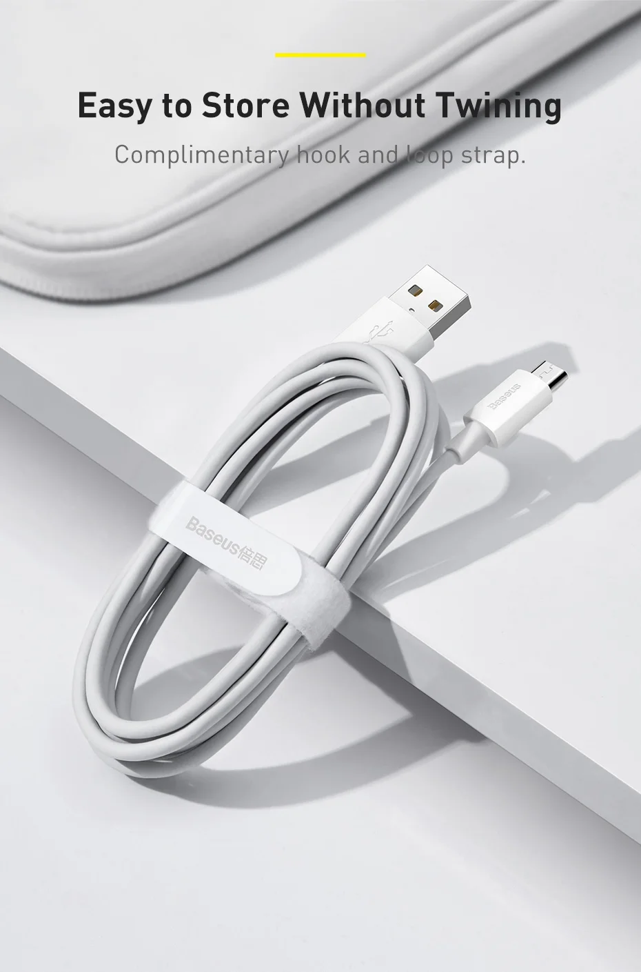 Kit 2 Cabos Micro USB 2.1A 1,5m - Imagem 15