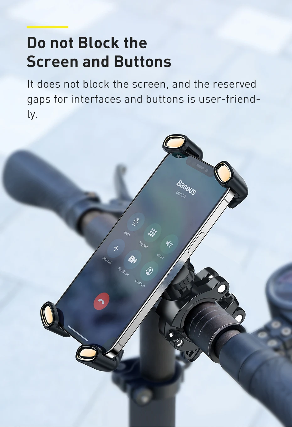 Suporte universal de telefone para bicicleta - Imagem 15