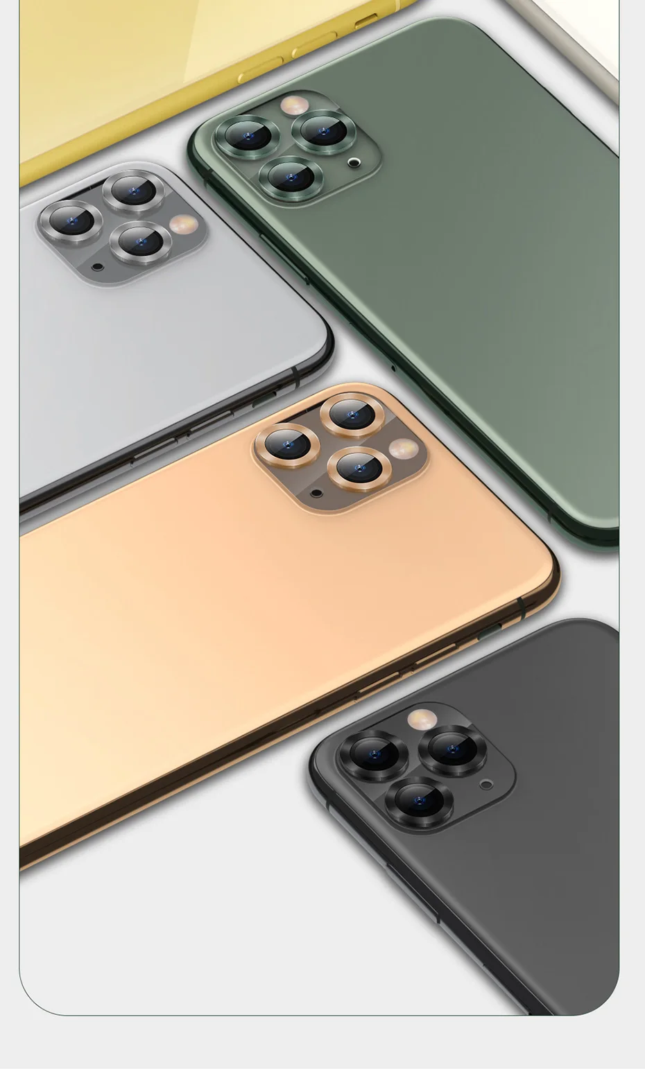 Protetor de lente de câmera traseira para iPhone 11 - Imagem 23
