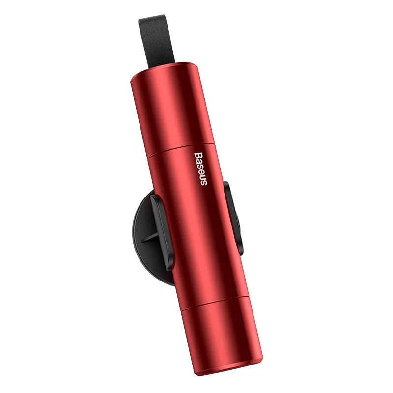 Mini Cortador de Vidro Anti Assalto - Vermelho