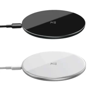 Kit Baseus 2 Carregadores Magnéticos 15W - 1 branco e 1 preto